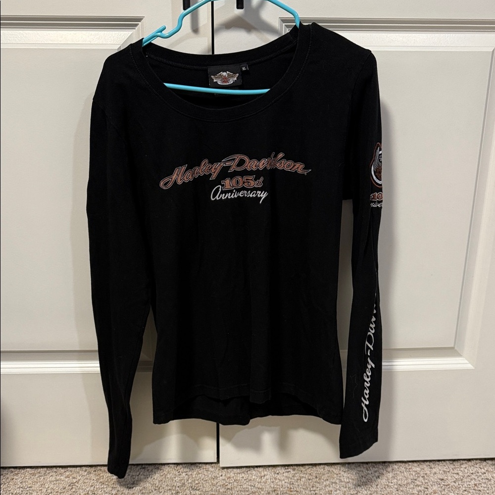 Harley-Davidson Black Anniversary Long Sleeve Tee